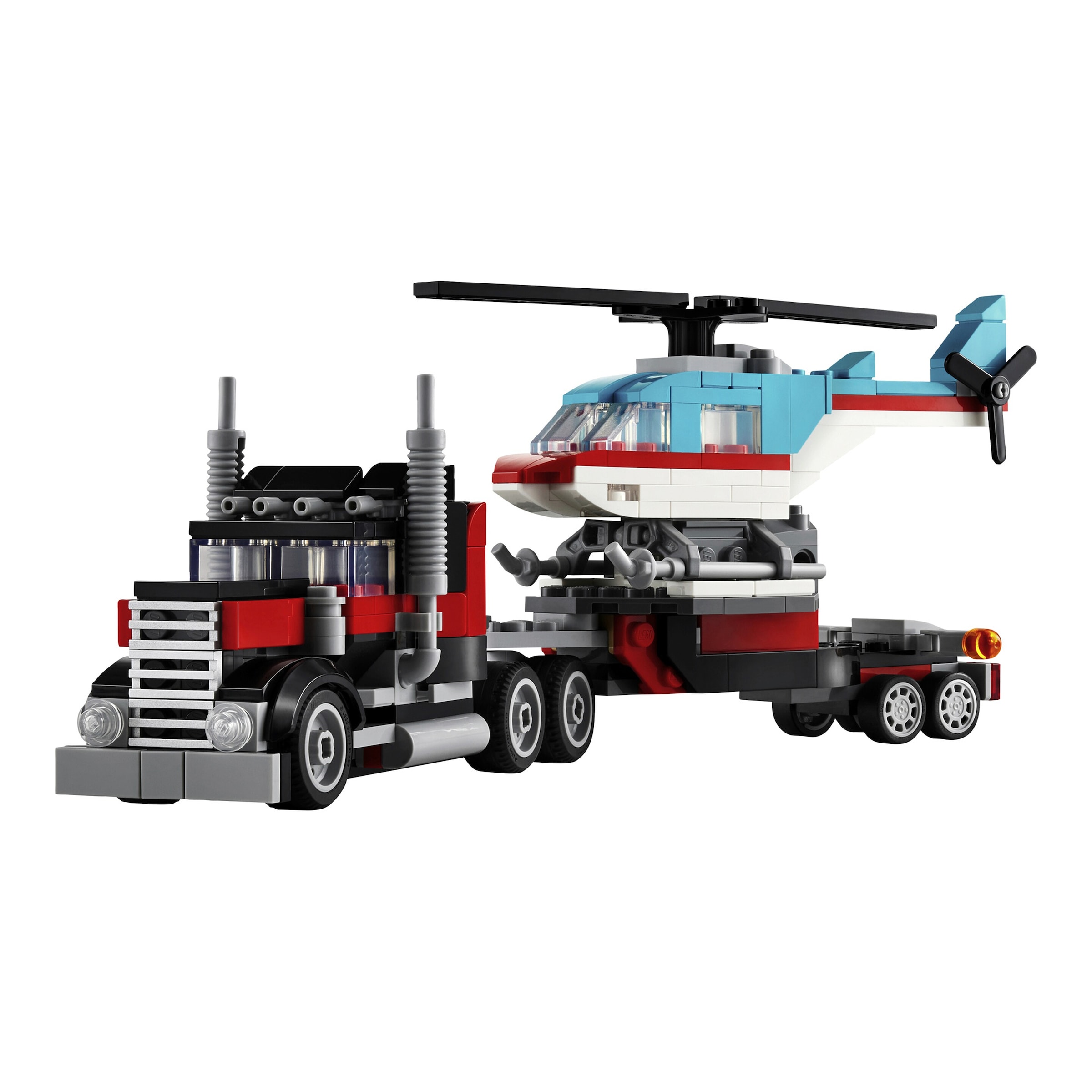 Lego® Creator 31146 Tieflader mit Hubschrauber
