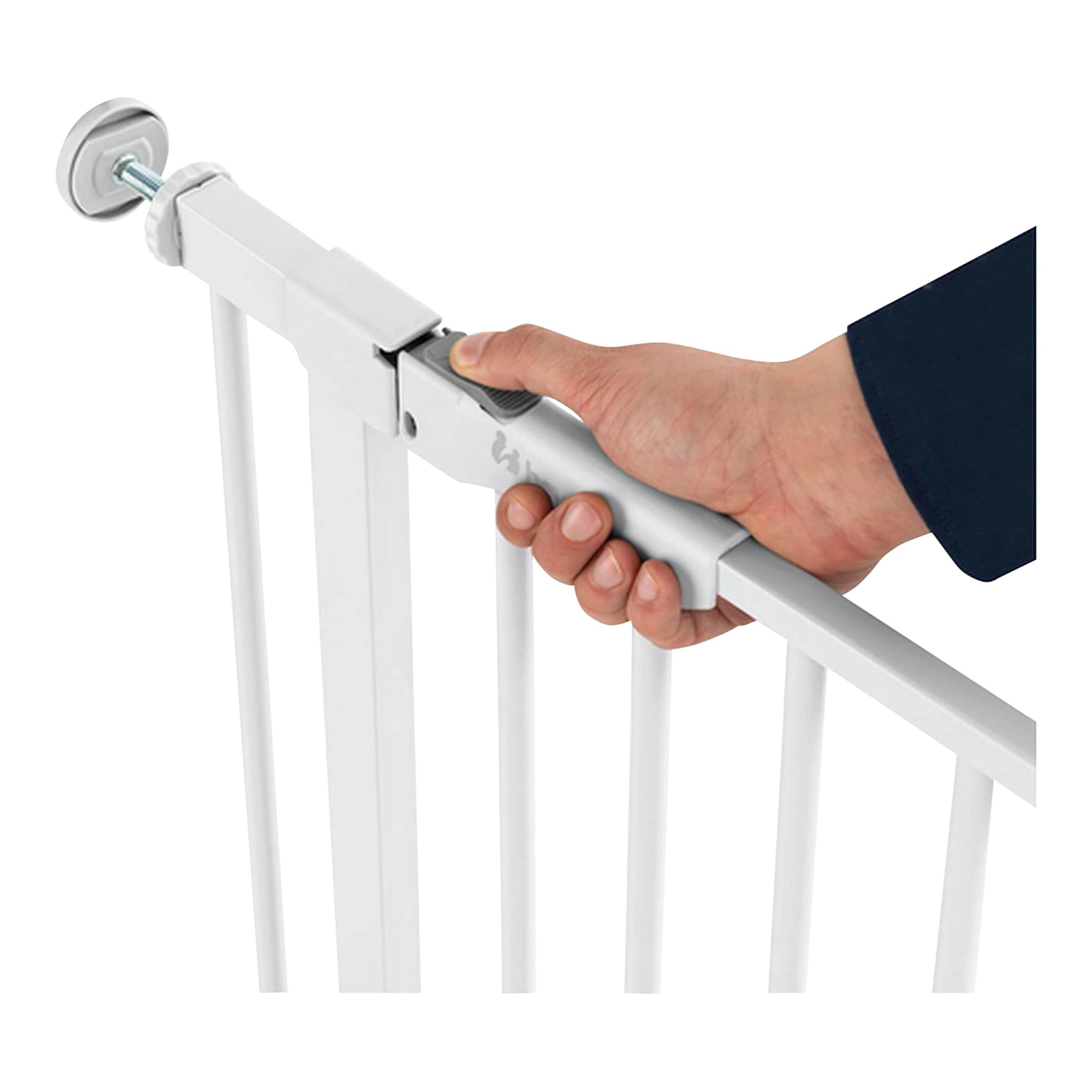 Hauck Tür- & Treppenschutzgitter Clear Step​ Autoclose 2 inkl. Verlängerung 9 cm, 84-89 cm